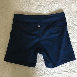 Lululemon spandex shorts